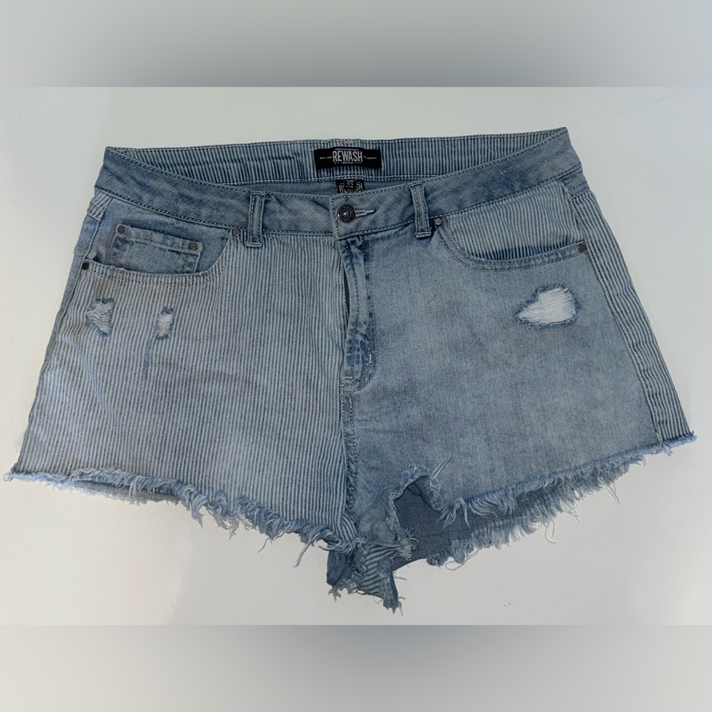 Denim jean shorts
